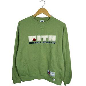 KITH x Russell Athletics Logo Crewneck Green Size Medium